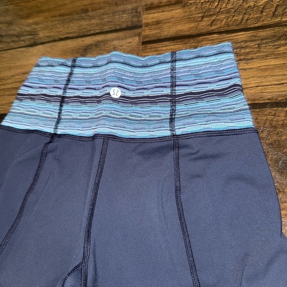 Lululemon Groove Pant III Inkwell Space Dye Twist Naval Blue Peacock - Picture 2 of 5